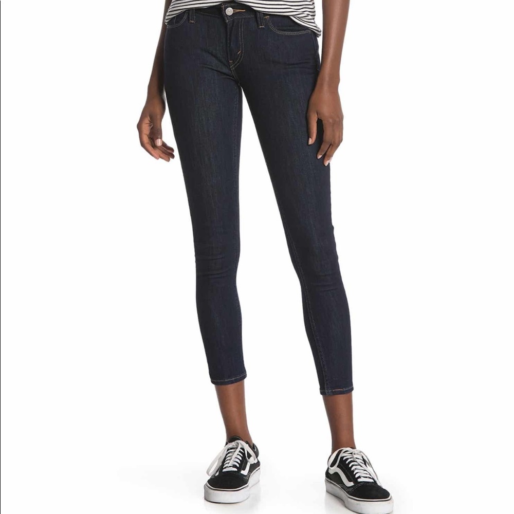 Levis jean mid rise - dark wash